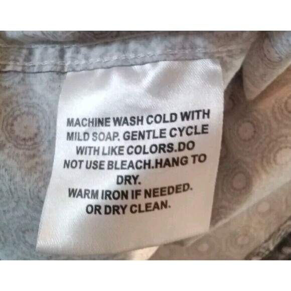 Kolte Men's Shirt Size XXL 18.5 Long Sleeve Button Geometric Cotton - Picture 8 of 8